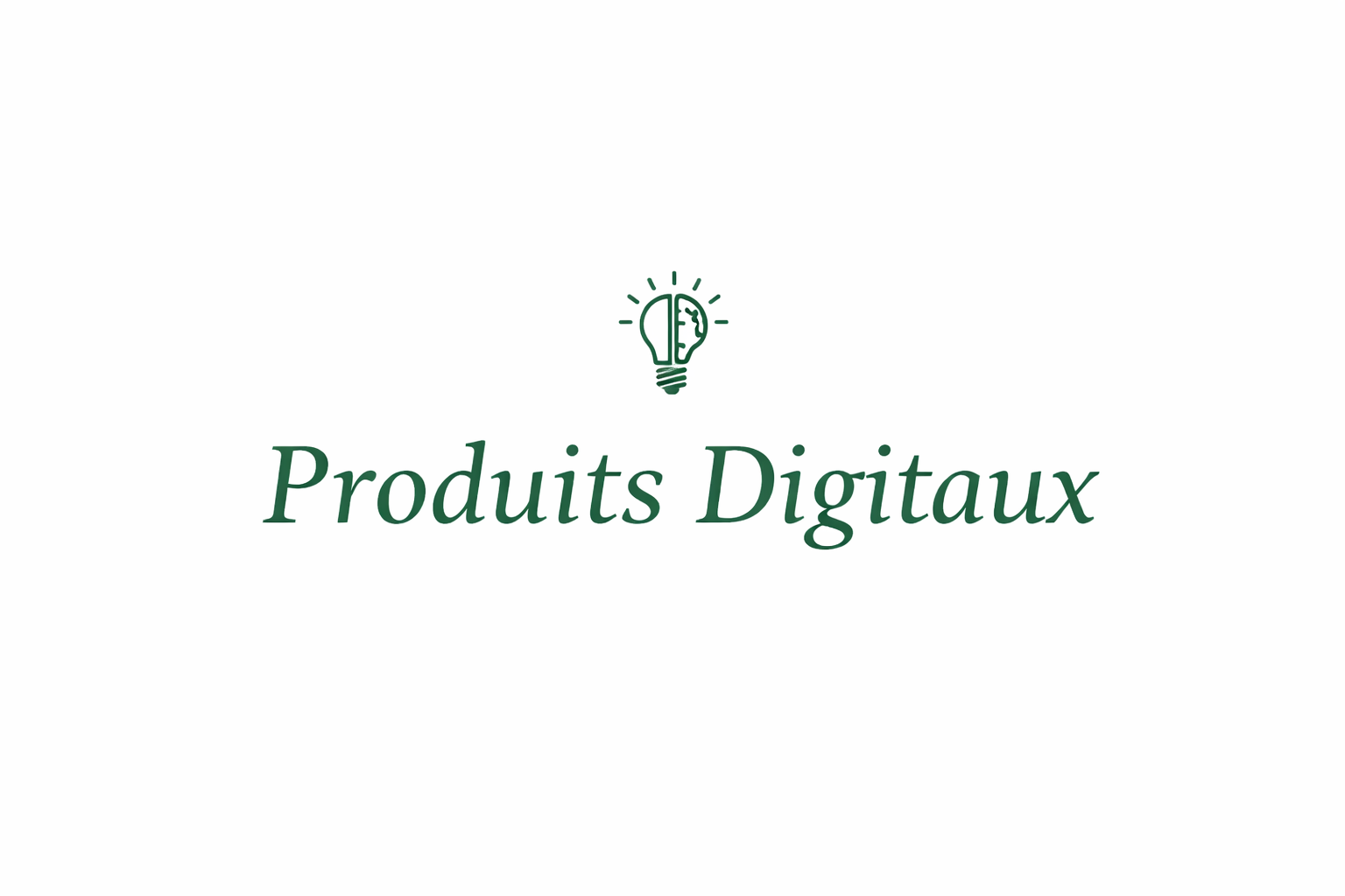Accueil Produits Digitaux Et Innovation Eclairee